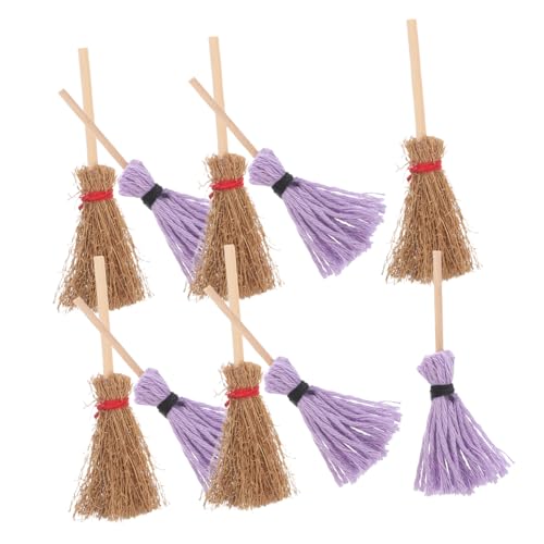 GALPADA 10 Stück Teiliges Miniatur Putzset Realistisches Puppenhaus Zubehör mit Besen und Mop Umweltfreundliche Miniatur Haushaltsreiniger für DIY Puppenmöbel Dekoration GALPADA 10 Stück Teiliges Miniatur Putzset Realistisches Puppenhaus Zubehör mit Besen und Mop Umweltfreundliche Miniatur Haushaltsreiniger für DIY Puppenmöbel Dekoration von GALPADA