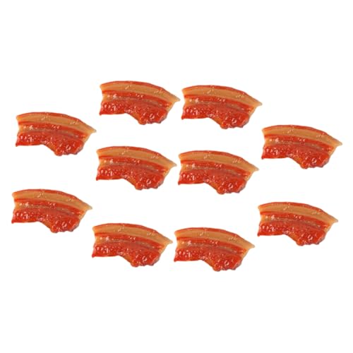 GALPADA 10 Stück Teiliges Simulation Fleischmodell Realistisch Gestaltetes Streifenfleisch Langlebige PVC Deko Vielseitig für Foto Requisiten Küchendekoration Restaurant und GALPADA 10 Stück Teiliges Simulation Fleischmodell Realistisch Gestaltetes Streifenfleisch Langlebige PVC Deko Vielseitig für Foto Requisiten Küchendekoration Restaurant und von GALPADA