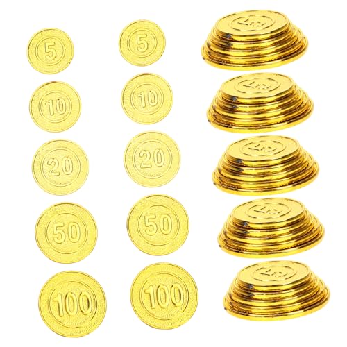 GALPADA 100 Stück Teiliges Piratenmünzen Spielgeld für Piratenparty Kindergeburtstag Schatzsuche Piratenzubehör Deko für Abenteuer Spiele GALPADA 100 Stück Teiliges Piratenmünzen Spielgeld für Piratenparty Kindergeburtstag Schatzsuche Piratenzubehör Deko für Abenteuer Spiele von GALPADA