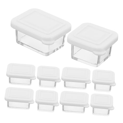 GALPADA 12 Sätze Puppenhaus-Lunchbox Puppenhaus -mini -zubehör Puppenhauszubehör Küchenzubehör Für Puppenstuben Mini-küchenmodellspielzeug Plastik Weiß GALPADA 12 Sätze Puppenhaus-Lunchbox Puppenhaus -mini -zubehör Puppenhauszubehör Küchenzubehör Für Puppenstuben Mini-küchenmodellspielzeug Plastik Weiß von GALPADA