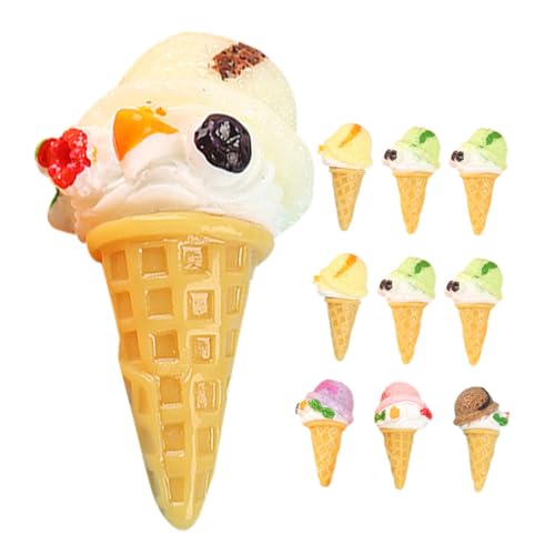 GALPADA 12 Stück Teiliges Mini Eiscreme Modell Realistische Bunte Simulation Eiscreme Requisiten Kleine Künstliche Eistüten für DIY Fotografie Puppenhausdekoration und Ladengestaltung GALPADA 12 Stück Teiliges Mini Eiscreme Modell Realistische Bunte Simulation Eiscreme Requisiten Kleine Künstliche Eistüten für DIY Fotografie Puppenhausdekoration und Ladengestaltung von GALPADA