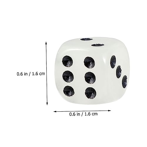 GALPADA 12 Stück Teiliges Runde Ecken Leuchtende Spielwürfel mit Schwarzen Punkten Leichte Greifbare Würfel für Brettspiele und Party Langlebiger Nachleuchteffekt bei Dunkelheit GALPADA 12 Stück Teiliges Runde Ecken Leuchtende Spielwürfel mit Schwarzen Punkten Leichte Greifbare Würfel für Brettspiele und Party Langlebiger Nachleuchteffekt bei Dunkelheit von GALPADA