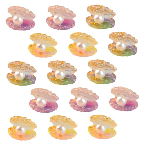GALPADA 15 Stück Teiliges Leuchtende Muscheln mit Perlen Resin Bastelset für DIY Schmuck Kleine Schmuck Muschelfiguren Mehrfarbige Nachtlicht Dekoration für Garten Aquarium Party GALPADA 15 Stück Teiliges Leuchtende Muscheln mit Perlen Resin Bastelset für DIY Schmuck Kleine Schmuck Muschelfiguren Mehrfarbige Nachtlicht Dekoration für Garten Aquarium Party von GALPADA