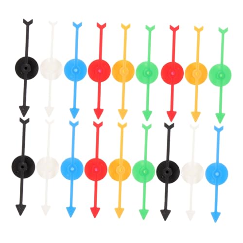 GALPADA 18 Stück Teiliges Kunststoff Spielpfeile Brettspiele und Unterricht Farbige Stabile Spielpfeile DIY Lernspielzeug für Schüler und Familieninteraktion GALPADA 18 Stück Teiliges Kunststoff Spielpfeile Brettspiele und Unterricht Farbige Stabile Spielpfeile DIY Lernspielzeug für Schüler und Familieninteraktion von GALPADA