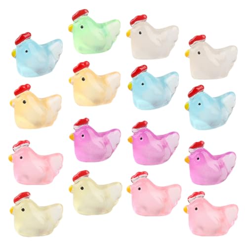 GALPADA 18 Stück Teiliges Leuchtendes Küken Kleine Handgemachte Mini hühner Figuren für Mikro Garten DIY Nachtlicht Dekoration Lebendige Cartoon statuen für Zuhause und GALPADA 18 Stück Teiliges Leuchtendes Küken Kleine Handgemachte Mini hühner Figuren für Mikro Garten DIY Nachtlicht Dekoration Lebendige Cartoon statuen für Zuhause und von GALPADA