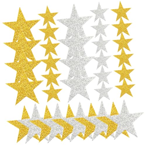 GALPADA 180 Stück Teiliges Sternaufkleber Glitzernde Eva Moosgummi Sterne Sticker für Party Basteln Dekoration Schulbelohnung Sicher und Vielseitig Einsetzbar GALPADA 180 Stück Teiliges Sternaufkleber Glitzernde Eva Moosgummi Sterne Sticker für Party Basteln Dekoration Schulbelohnung Sicher und Vielseitig Einsetzbar von GALPADA
