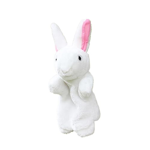 GALPADA Kuschelige Handpuppe Aus Plüsch Niedlicher Weißer Hase Für Geschichten Erzählen Und Rollenspiele Spielzeug Für Eltern-Junge Mädchen-interaktion Und Kreative Aktivitäten GALPADA Kuschelige Handpuppe Aus Plüsch Niedlicher Weißer Hase Für Geschichten Erzählen Und Rollenspiele Spielzeug Für Eltern-Junge Mädchen-interaktion Und Kreative Aktivitäten von GALPADA