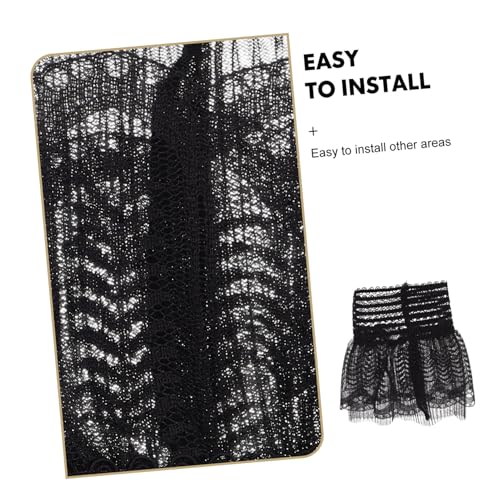 GALPADA 2 Paar Spitzen Handgelenkmanschetten Braut Handgelenkmanschetten Für Damen Spitzenmanschetten Für Handgelenke Schwarze Spitzenmanschetten Fingerlose GALPADA 2 Paar Spitzen Handgelenkmanschetten Braut Handgelenkmanschetten Für Damen Spitzenmanschetten Für Handgelenke Schwarze Spitzenmanschetten Fingerlose von GALPADA