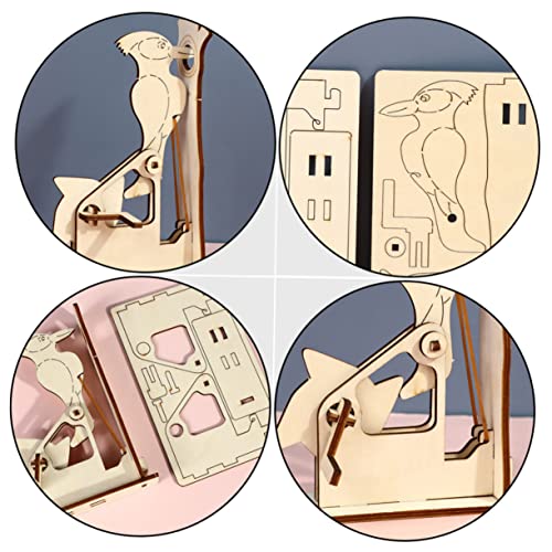 GALPADA 2 Sätze Holzpuzzle DIY Holz Specht Montage Modell Pädagogisches Bastelspielzeug für Jungen Mädchen Fördert Kreativität und Feinmotorik Sicheres Glattes Holz GALPADA 2 Sätze Holzpuzzle DIY Holz Specht Montage Modell Pädagogisches Bastelspielzeug für Jungen Mädchen Fördert Kreativität und Feinmotorik Sicheres Glattes Holz von GALPADA