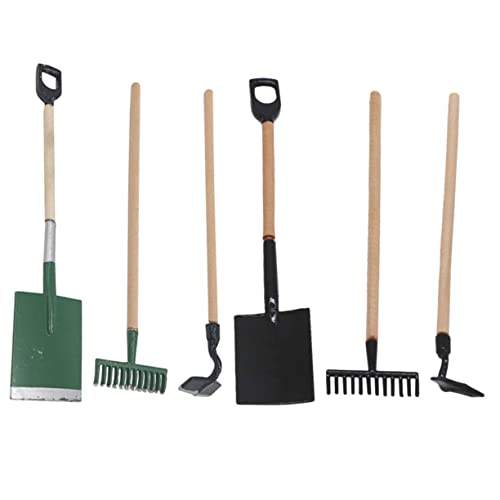 GALPADA 2 Sätze Miniatur Puppenhaus Zubehör Teilig Handrechen Gartendeko für Micro Landschaft Dekoration für Gartenliebhaber GALPADA 2 Sätze Miniatur Puppenhaus Zubehör Teilig Handrechen Gartendeko für Micro Landschaft Dekoration für Gartenliebhaber von GALPADA