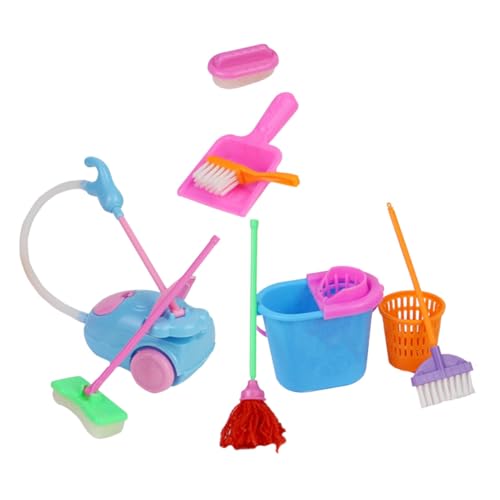 GALPADA 2 Sätze Puppenhaus Miniatur Reinigungsset Putzspielzeug Realistisches Design Farbenfrohe Werkzeuge Spielerisches Haushaltstraining für Mädchen Zufällige Farben GALPADA 2 Sätze Puppenhaus Miniatur Reinigungsset Putzspielzeug Realistisches Design Farbenfrohe Werkzeuge Spielerisches Haushaltstraining für Mädchen Zufällige Farben von GALPADA