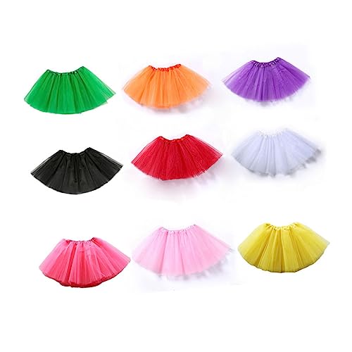 GALPADA 2 Stück 3 Ballettrock Für Kinder Ballettröcke Tutu Rock Für Ballett Kinder Tutu Rock Kinder Ballettrock Kinder Ballett Tutu Grün von GALPADA