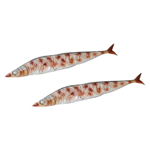 GALPADA 2 Stück Realistisches Teiliges Grillfisch Deko Künstliche Fischmodelle für Küchen Dekoration Detailgetreue Nachbildung als Foto Requisite für Rollenspiele GALPADA 2 Stück Realistisches Teiliges Grillfisch Deko Künstliche Fischmodelle für Küchen Dekoration Detailgetreue Nachbildung als Foto Requisite für Rollenspiele von GALPADA