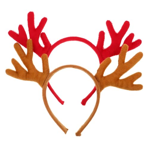 GALPADA 2 Stück Teiliges Weihnachts Hirschgeweih Haarreif Set Komfortabler Stabiler Haarreifen für Erwachsene und Tierisches Kostüm Accessoire für Halloween Weihnachtsfeier und Festliche GALPADA 2 Stück Teiliges Weihnachts Hirschgeweih Haarreif Set Komfortabler Stabiler Haarreifen für Erwachsene und Tierisches Kostüm Accessoire für Halloween Weihnachtsfeier und Festliche von GALPADA