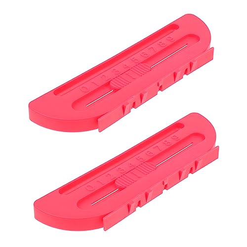 GALPADA 2 Stück Tisch air Hockey Zubehör Kunststoff Scorekeeper Clip Rot für Einfache Punktezählung Langlebig und Praktisch Ersatz für Standard Airhockey Spieltische GALPADA 2 Stück Tisch air Hockey Zubehör Kunststoff Scorekeeper Clip Rot für Einfache Punktezählung Langlebig und Praktisch Ersatz für Standard Airhockey Spieltische von GALPADA