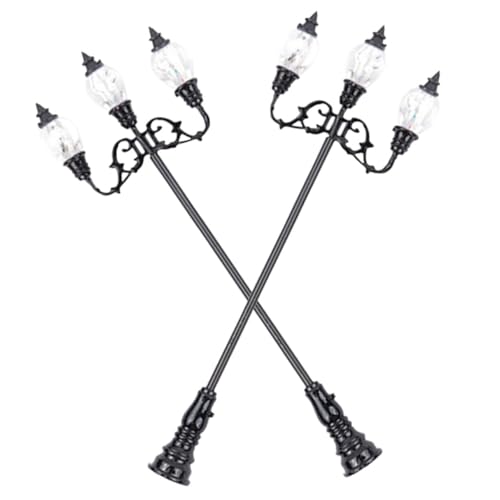 GALPADA 2 Stück Wetterfeste Landschaftsbeleuchtung für Sandtisch Gartenmodell und Diorama Zubehör GALPADA 2 Stück Wetterfeste Landschaftsbeleuchtung für Sandtisch Gartenmodell und Diorama Zubehör von GALPADA