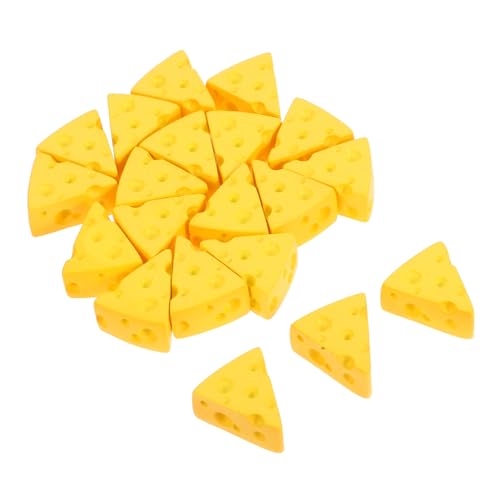 GALPADA 20 Stück Mini-käse-Ornamente, Künstliche Mini-käse-Modelle, Harz, Lebensmittel-miniaturen Für Puppenhaus, Miniatur-Lebensmittel-Requisiten, Puppenhaus-küchen-Ornament GALPADA 20 Stück Mini-käse-Ornamente, Künstliche Mini-käse-Modelle, Harz, Lebensmittel-miniaturen Für Puppenhaus, Miniatur-Lebensmittel-Requisiten, Puppenhaus-küchen-Ornament von GALPADA
