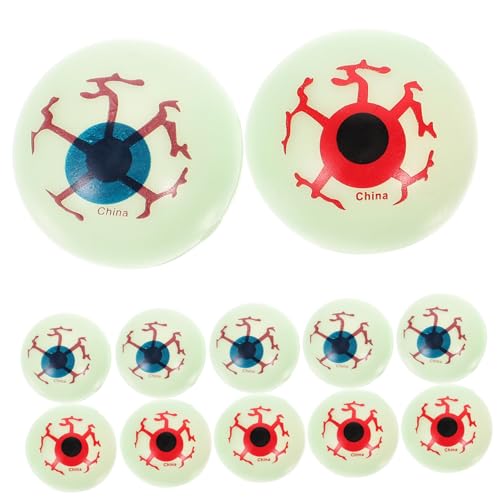 GALPADA 20 Stück Teiliges Halloween Deko Kunststoff Augäpfel mit Leuchteffekt Gruselige Blutader Langlebige Partyrequisite für Schaurige Halloween Atmosphäre Handliche für Einfache GALPADA 20 Stück Teiliges Halloween Deko Kunststoff Augäpfel mit Leuchteffekt Gruselige Blutader Langlebige Partyrequisite für Schaurige Halloween Atmosphäre Handliche für Einfache von GALPADA