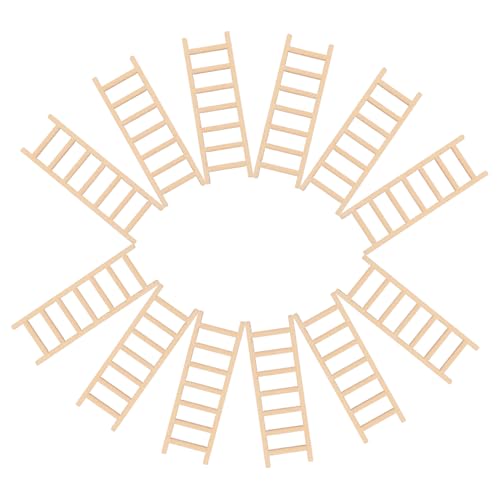 GALPADA 20 Stück Teiliges Holzleiter Modellset Realistische Miniatur Treppe für Landschaftsmodell Sandtisch-Dekoration DIY Holz-deko für Feengarten Puppenhaus und Bastelprojekte GALPADA 20 Stück Teiliges Holzleiter Modellset Realistische Miniatur Treppe für Landschaftsmodell Sandtisch-Dekoration DIY Holz-deko für Feengarten Puppenhaus und Bastelprojekte von GALPADA