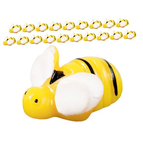 GALPADA 20 Stück Teiliges Mini Bienen Resin Figuren Miniatur Bienen Dekorationen für DIY Moos Landschaft Basteln Schreibtisch Regal Dekor Langlebig Realistisch GALPADA 20 Stück Teiliges Mini Bienen Resin Figuren Miniatur Bienen Dekorationen für DIY Moos Landschaft Basteln Schreibtisch Regal Dekor Langlebig Realistisch von GALPADA