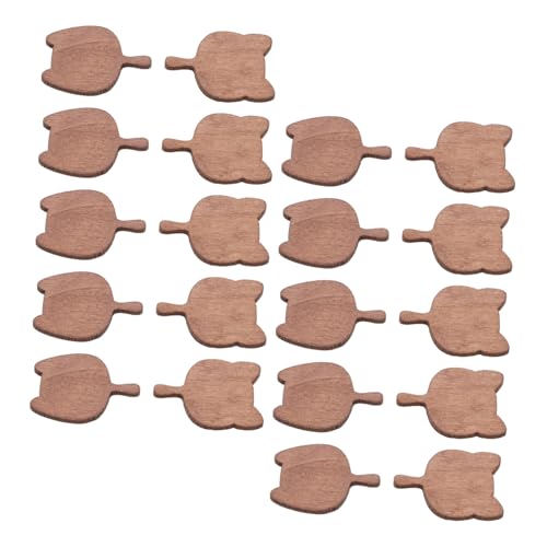 GALPADA 20 Stück Teiliges Miniatur Holz Schneidebrett Langlebige Puppenhaus Küchenaccessoires Detailreiche Kleine Servierbretter für Kreatives und Dekorative Miniaturmöbel GALPADA 20 Stück Teiliges Miniatur Holz Schneidebrett Langlebige Puppenhaus Küchenaccessoires Detailreiche Kleine Servierbretter für Kreatives und Dekorative Miniaturmöbel von GALPADA