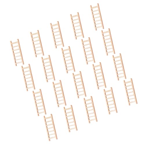 GALPADA 20 Stück Teiliges Miniatur Holzleitern Kleine Puppenhaus Treppen Realistische DIY Miniatur Leiter Dekoration Langlebig Glatte Oberfläche für Puppenhaus Zubehör und Bastelprojekte GALPADA 20 Stück Teiliges Miniatur Holzleitern Kleine Puppenhaus Treppen Realistische DIY Miniatur Leiter Dekoration Langlebig Glatte Oberfläche für Puppenhaus Zubehör und Bastelprojekte von GALPADA