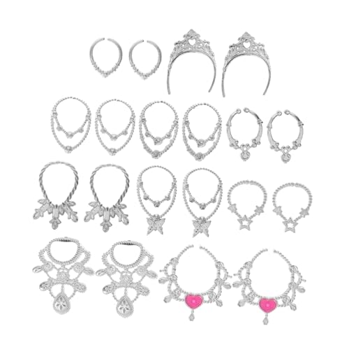 GALPADA 20 Stück Teiliges Puppenschmuck Mini-halsketten und Schmuck-Accessoires Modische Strapazierfähige Puppenketten für Kreative Puppenkleidung und Vielseitiges Ankleiden von GALPADA 20 Stück Teiliges Puppenschmuck Mini-halsketten und Schmuck-Accessoires Modische Strapazierfähige Puppenketten für Kreative Puppenkleidung und Vielseitiges Ankleiden von von GALPADA