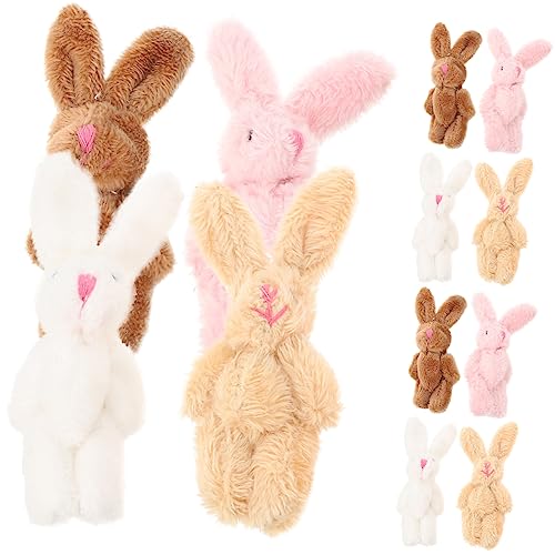 GALPADA 20Stücke Plüschkaninchenspielzeug Teiliges DIY Kaninchen Kuscheltier Miniature Stofftiere Mit Lanyard Für Dekoration GALPADA 20Stücke Plüschkaninchenspielzeug Teiliges DIY Kaninchen Kuscheltier Miniature Stofftiere Mit Lanyard Für Dekoration von GALPADA