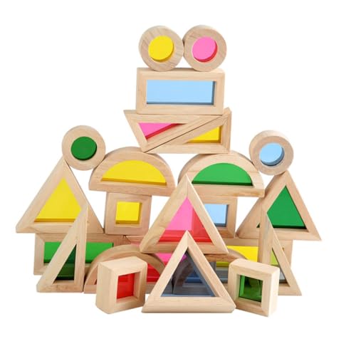 GALPADA 24 Stück Teiliges Holzspielzeug Bunte Geometrische Bausteine Lernspielzeug zur Farberkennung und Formwahrnehmung Montessori Frühförderung für Jungen und Mädchen Ab Jahren GALPADA 24 Stück Teiliges Holzspielzeug Bunte Geometrische Bausteine Lernspielzeug zur Farberkennung und Formwahrnehmung Montessori Frühförderung für Jungen und Mädchen Ab Jahren von GALPADA