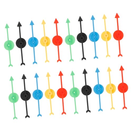 GALPADA 25 Stück Teiliges Kunststoff Spielpfeil für Brettspiele Bunte Spielzeiger in Farben Leichtes DIY Zubehör für Unterricht Party und Eventspiele Praktische Lernhilfe und Dekoration GALPADA 25 Stück Teiliges Kunststoff Spielpfeil für Brettspiele Bunte Spielzeiger in Farben Leichtes DIY Zubehör für Unterricht Party und Eventspiele Praktische Lernhilfe und Dekoration von GALPADA