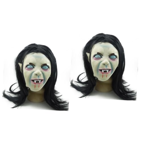 GALPADA 2St gruselige Geistermaske Scary mask halloween costume halloweenkostüme costume de halloween gesichtsmaske halloween Zombie gruseliges Halloween für Erwachsene Halloween-Maske von GALPADA