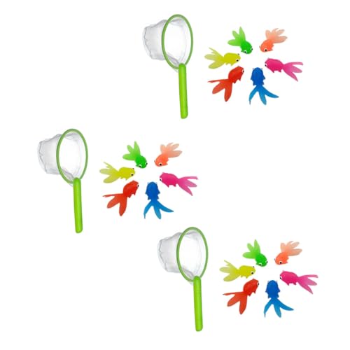 GALPADA 3 Sätze Wasserspielzeug Goldfisch Design Weiches Gummimaterial Bunte Badewannenspielzeuge zur Farb Koordinationsförderung für Mädchen Jungen Zufällige Farbe Zufällige Farbe GALPADA 3 Sätze Wasserspielzeug Goldfisch Design Weiches Gummimaterial Bunte Badewannenspielzeuge zur Farb Koordinationsförderung für Mädchen Jungen Zufällige Farbe Zufällige Farbe von GALPADA