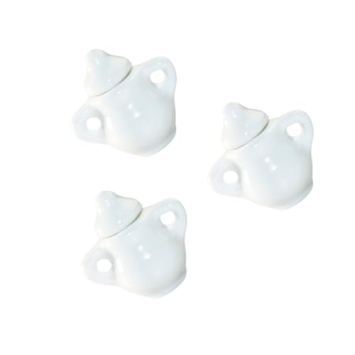 GALPADA 3 Stück Miniatur Keramik Zuckerbehälter Teiliges Weiß Miniatur Tee Kanne Puppenhaus Küchen Zubehör Spielküche Dekoration DIY Bastelset GALPADA 3 Stück Miniatur Keramik Zuckerbehälter Teiliges Weiß Miniatur Tee Kanne Puppenhaus Küchen Zubehör Spielküche Dekoration DIY Bastelset von GALPADA