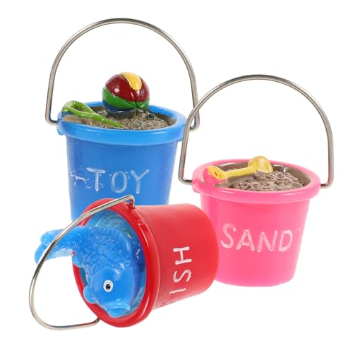 GALPADA 3 Stück Miniatur Strand Eimer Teilig Resin Deko für Puppenhaus Mikro Landschaft Küstenmotiv Kreatives Spiel Geschenkidee Rosa Blau Rot GALPADA 3 Stück Miniatur Strand Eimer Teilig Resin Deko für Puppenhaus Mikro Landschaft Küstenmotiv Kreatives Spiel Geschenkidee Rosa Blau Rot von GALPADA