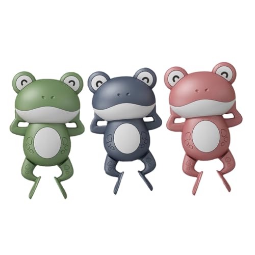 GALPADA 3 Stück Teiliges Aufzieh badespielzeug Schwimmende Froschfiguren Bunte Leichte Wasserspielzeuge mit Ablauflöchern für Kleinkinder Jungen Mädchen Badewanne Pool GALPADA 3 Stück Teiliges Aufzieh badespielzeug Schwimmende Froschfiguren Bunte Leichte Wasserspielzeuge mit Ablauflöchern für Kleinkinder Jungen Mädchen Badewanne Pool von GALPADA