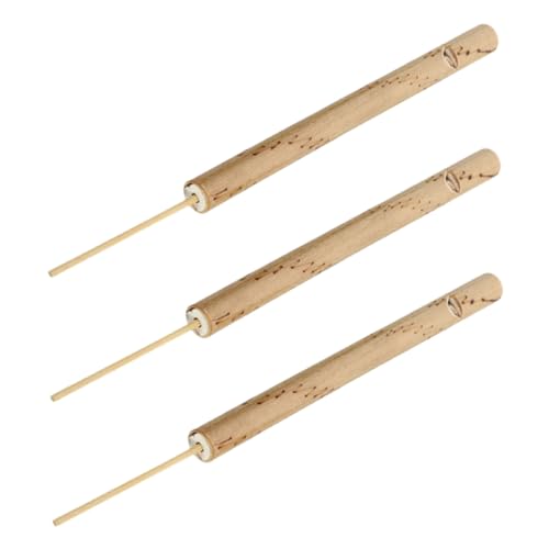 GALPADA 3 Stück Teiliges Bambus Vogelpfeifen Kleine Nachahmungsvogel Flöte Lernspielzeug für Feinmotorik und Atemkontrolle Traditionelles Musikinstrument aus Naturmaterial GALPADA 3 Stück Teiliges Bambus Vogelpfeifen Kleine Nachahmungsvogel Flöte Lernspielzeug für Feinmotorik und Atemkontrolle Traditionelles Musikinstrument aus Naturmaterial von GALPADA