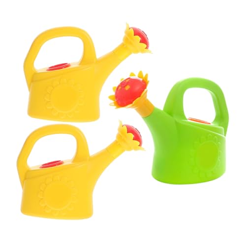 GALPADA 3 Stück Teiliges Gießkannen Leichte Plastikgießkanne mit Realistischem Wasserstrahl Ergonomisch für Junge Mädchen und Kleinkinder Wasserspielzeug für Bad und Garten Fördert GALPADA 3 Stück Teiliges Gießkannen Leichte Plastikgießkanne mit Realistischem Wasserstrahl Ergonomisch für Junge Mädchen und Kleinkinder Wasserspielzeug für Bad und Garten Fördert von GALPADA
