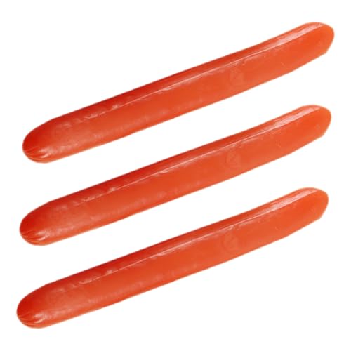 GALPADA 3 Stück Teiliges Realistisches Hot Dog Modell aus Robustem PVC Lebensechte Gefälschte Wurst für Küchendekoration Food Display Partydeko und Fotorequisiten für Veranstaltungen und GALPADA 3 Stück Teiliges Realistisches Hot Dog Modell aus Robustem PVC Lebensechte Gefälschte Wurst für Küchendekoration Food Display Partydeko und Fotorequisiten für Veranstaltungen und von GALPADA