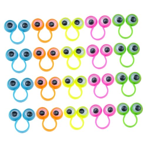 GALPADA 30 Stück Teiliges Finger Langlebige Augen Ringe Kreative Fingerpuppen für Mädchen und Jungen als Partygeschenke und Kleine Mitgebsel Fördert Spielerisch Fantasie und Konzentration GALPADA 30 Stück Teiliges Finger Langlebige Augen Ringe Kreative Fingerpuppen für Mädchen und Jungen als Partygeschenke und Kleine Mitgebsel Fördert Spielerisch Fantasie und Konzentration von GALPADA