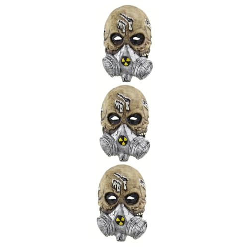 GALPADA 3St Gruselige Halloween-Masken Totenkopfmaske gruseliges Halloween Schrecken böse Halloween-Requisiten Skelett halloween halloweenmaske Schädelmaske Horror-Zombie-Maske von GALPADA