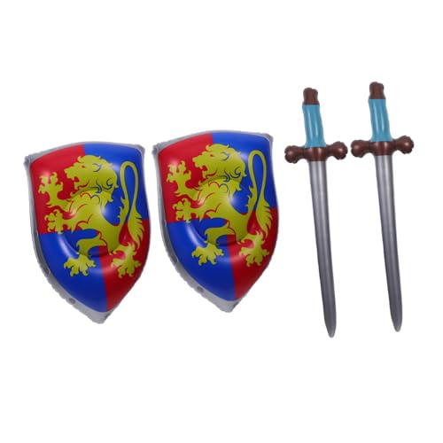 GALPADA 4 Stück Aufblasbares Für Sprengschwerter Für Schwertkinder Cosplay -Accessoires Ritter -Cosplay -kostüm -Requisite Ritterkostüm Schild PVC GALPADA 4 Stück Aufblasbares Für Sprengschwerter Für Schwertkinder Cosplay -Accessoires Ritter -Cosplay -kostüm -Requisite Ritterkostüm Schild PVC von GALPADA
