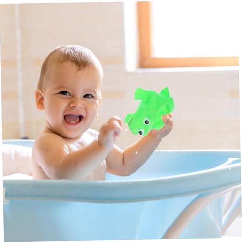 GALPADA 4 Stück Badespielzeug Frosch Teilig Vinyl Wasserspielzeug für Badewanne und Dusche Badekit Fantasie und Eltern Junge Mädchen Interaktion GALPADA 4 Stück Badespielzeug Frosch Teilig Vinyl Wasserspielzeug für Badewanne und Dusche Badekit Fantasie und Eltern Junge Mädchen Interaktion von GALPADA