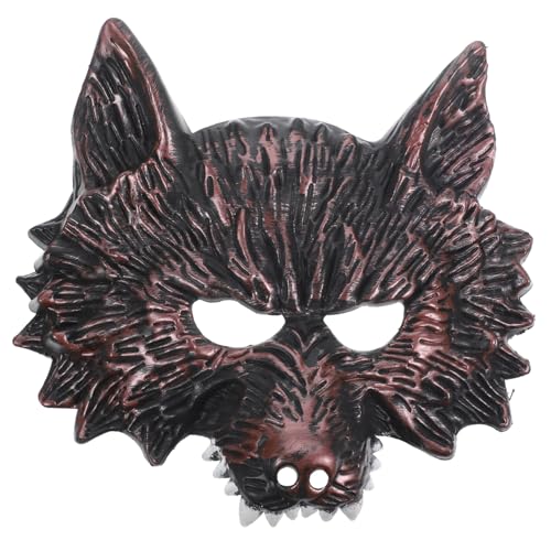 GALPADA 4 Stück Foto-Requisite Rollenspielkostüm gruseliger Helm Halloween-Maske für Männer halloween costume halloween kleidung Halloween-Kostümmaske Party-Performance-Maske Plastik rot von GALPADA