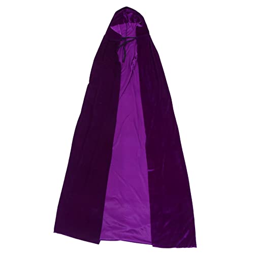 GALPADA 4 Stück Halloween-umhang Schwarzer Umhang Umhänge Für Kinder Performance-kostüm Schwarzes Robenkostüm Schwarze Unisex-Kapuzenpulli-Robe Kleidung Für Halloween Mantel Violett Samt von GALPADA