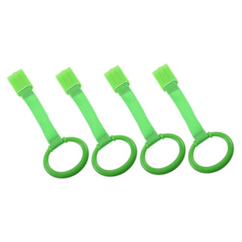 GALPADA 4 Stück Pull Up Ringe für Laufgitter und Kinderbett Sichere Stehhilfe und Greifringe zur Selbstständigen Laufens Vielseitig Kompatibel Einfache Montage Grün GALPADA 4 Stück Pull Up Ringe für Laufgitter und Kinderbett Sichere Stehhilfe und Greifringe zur Selbstständigen Laufens Vielseitig Kompatibel Einfache Montage Grün von GALPADA
