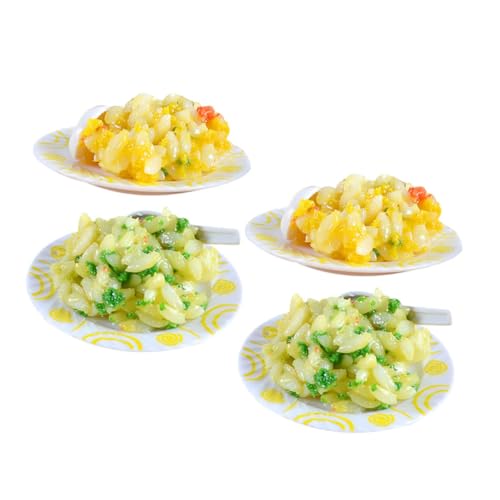 GALPADA 4 Stück Teiliges Miniatur Essensmodell Realistische Simulation Gebratener Reis Detailgetreue Puppenhaus Food Accessoires Dekoratives Spielküchen Zubehör Lebensnah und Vielseitig GALPADA 4 Stück Teiliges Miniatur Essensmodell Realistische Simulation Gebratener Reis Detailgetreue Puppenhaus Food Accessoires Dekoratives Spielküchen Zubehör Lebensnah und Vielseitig von GALPADA