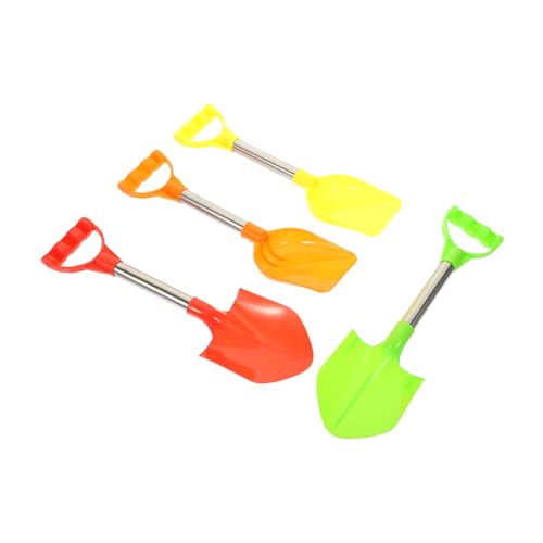 GALPADA 4 Stück Teiliges Sandspielzeug aus Rostfreiem Edelstahl Tragbare Mini Strand Schaufeln mit Griff Sicher und Robust für Outdoor Sommerpartys Geeignet für Jungen und Zufällige Farbe GALPADA 4 Stück Teiliges Sandspielzeug aus Rostfreiem Edelstahl Tragbare Mini Strand Schaufeln mit Griff Sicher und Robust für Outdoor Sommerpartys Geeignet für Jungen und Zufällige Farbe von GALPADA