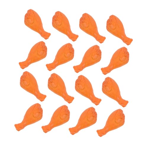 GALPADA 40 Stück Miniature Chicken Leg Simulation Food Model Realistic Handmade Dollhouse Play Props Lightweight Portable Mini Braised Chicken Drumstick Ornaments for Collectors and GALPADA 40 Stück Miniature Chicken Leg Simulation Food Model Realistic Handmade Dollhouse Play Props Lightweight Portable Mini Braised Chicken Drumstick Ornaments for Collectors and von GALPADA