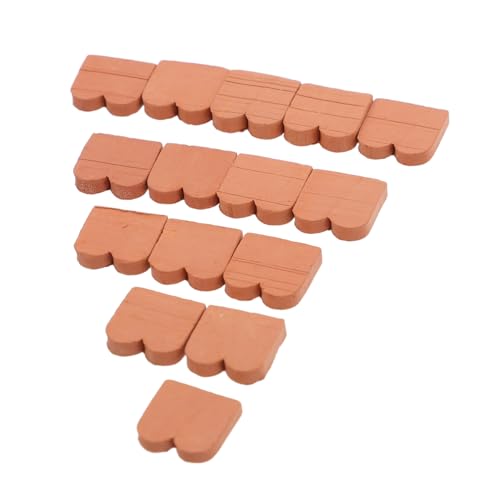 GALPADA 40 Stück Puppenhaus Fliesen Dekor Miniatur Dachziegel Modellfliesen Miniatur Ziegel Dachziegel Für Puppenhaus Künstliche Ziegel Puppen Bausteine Mini Baufliesen Braune GALPADA 40 Stück Puppenhaus Fliesen Dekor Miniatur Dachziegel Modellfliesen Miniatur Ziegel Dachziegel Für Puppenhaus Künstliche Ziegel Puppen Bausteine Mini Baufliesen Braune von GALPADA