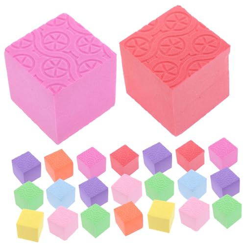 GALPADA 40 Stück Teiliges Bunte Schaumstoff Bausteine Sichere Glatte Oberfläche Pädagogische Würfel zum Zählen und Bauen für Vorschule und Frühkindliche GALPADA 40 Stück Teiliges Bunte Schaumstoff Bausteine Sichere Glatte Oberfläche Pädagogische Würfel zum Zählen und Bauen für Vorschule und Frühkindliche von GALPADA